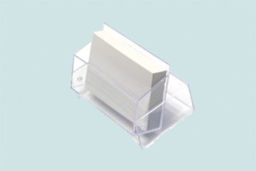 Bild von Visitenkartenbox, transparent
